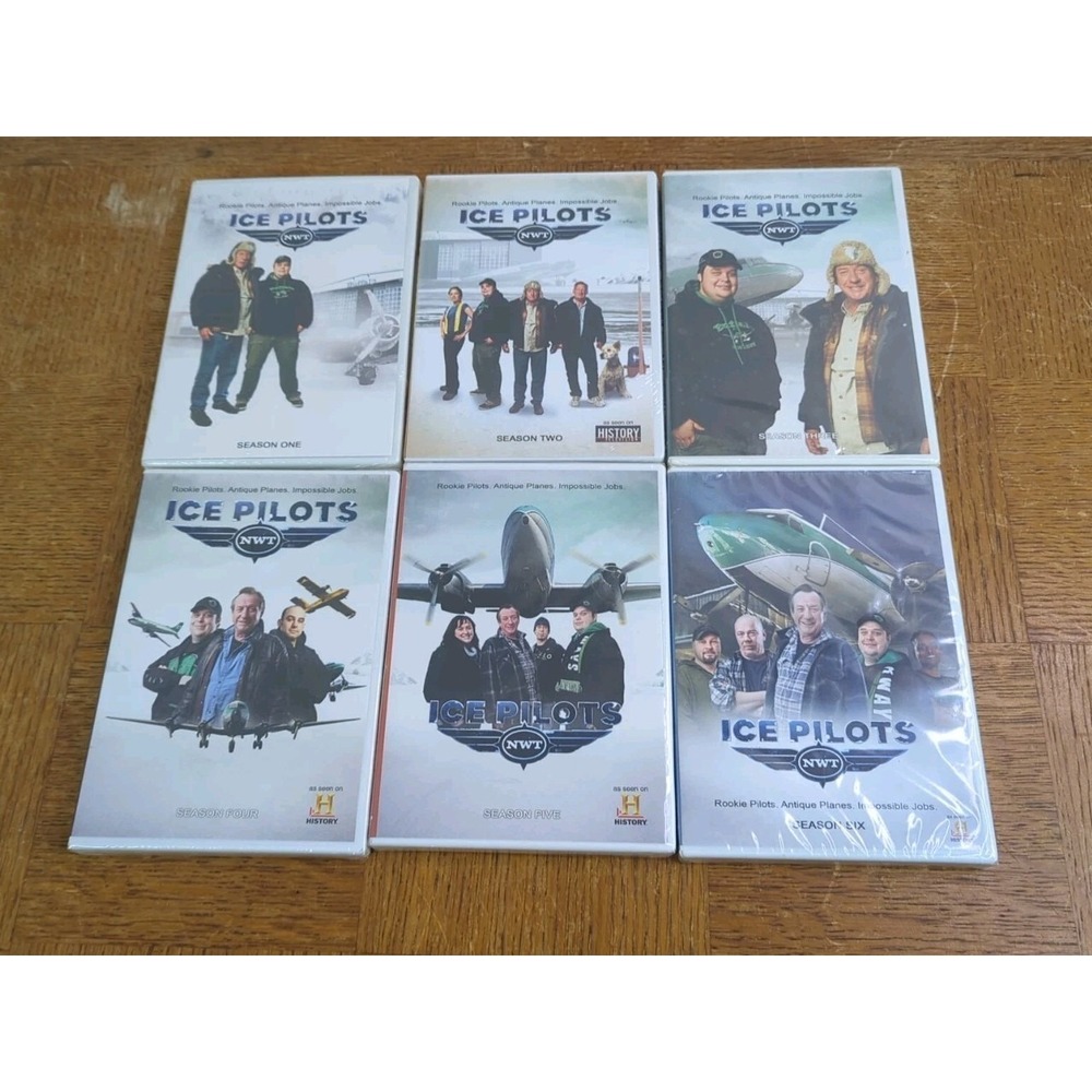 Ice‎ Pilots NWT - All The Complete Seasons 1, 2, 3 ,4 ,5 ,6  New Sealed DVDs
